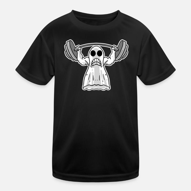 Gewicht heben - Geist Motiv Kinder Funktions-T-Shirt