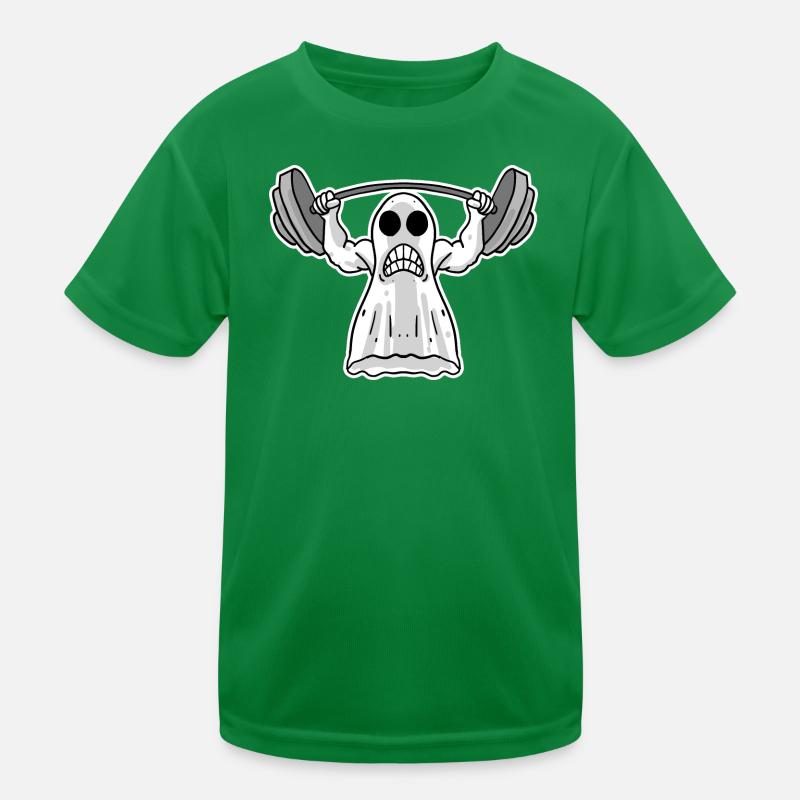 Gewicht heben - Geist Motiv Kinder Funktions-T-Shirt