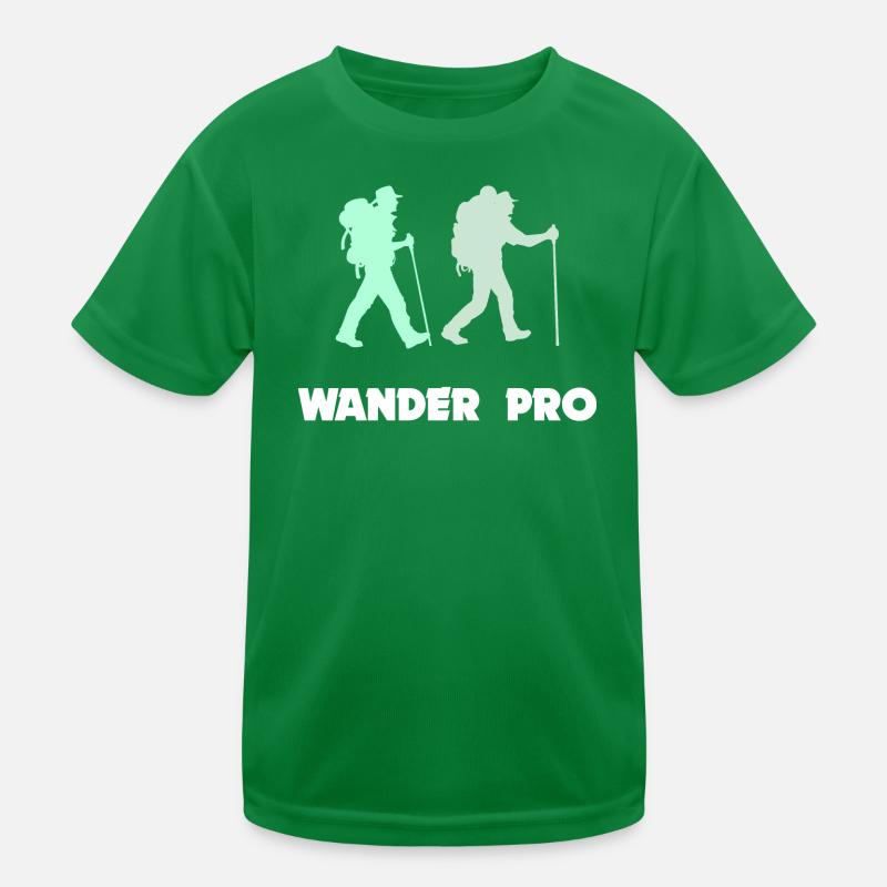 Wanderung Bergwanderung Wanderer Wandern Statement Kinder Funktions-T-Shirt