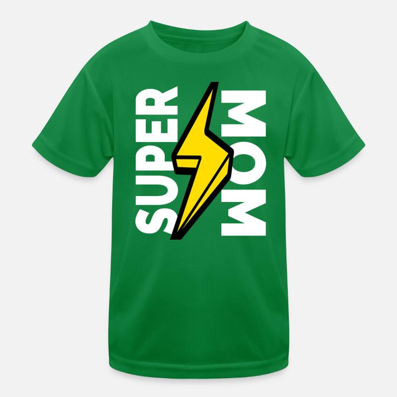 Super Mama glücklicher Muttertag Kinder Funktions-T-Shirt