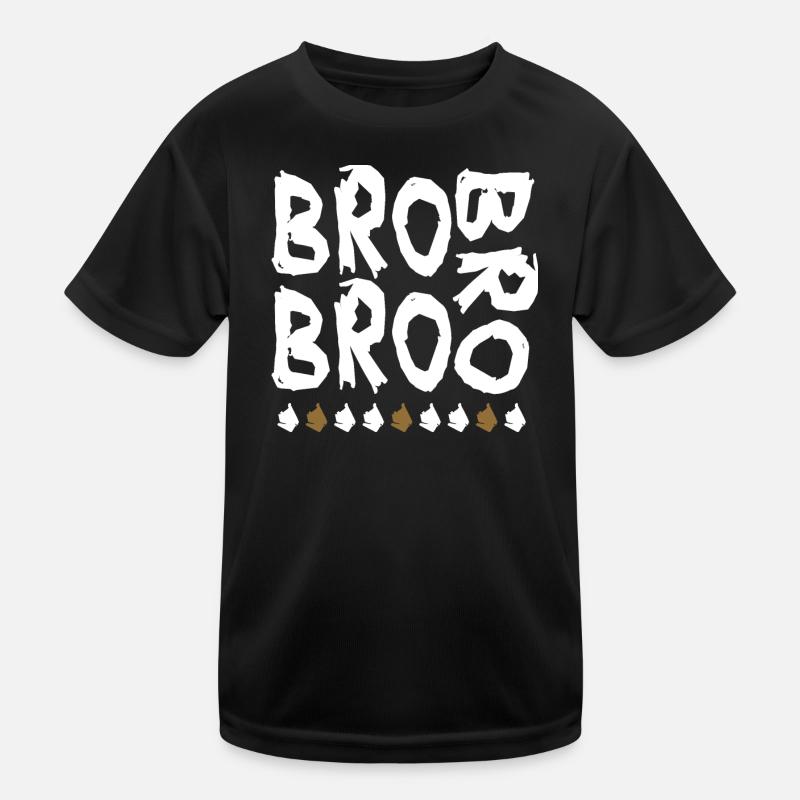 bro bro bro Kids Functional T-Shirt