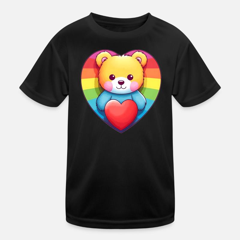Liebe ist eine Bärennotwendigkeit Kinder Funktions-T-Shirt