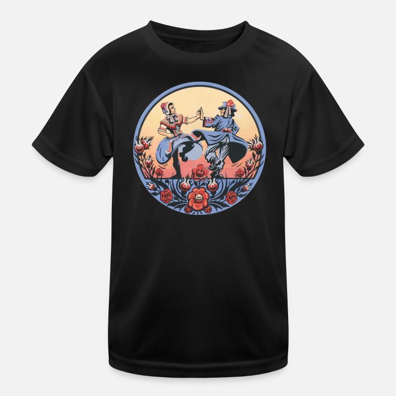 Folklore sorabe – Scène de la danse T-shirt sport Enfant