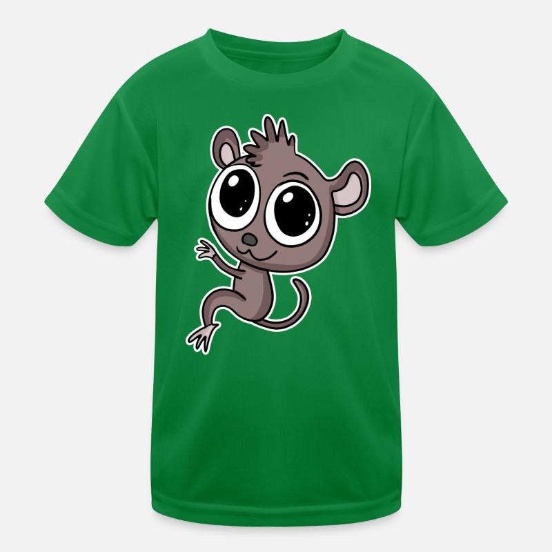 Koboldmaki Koboldmakis Primat Kinder Funktions-T-Shirt