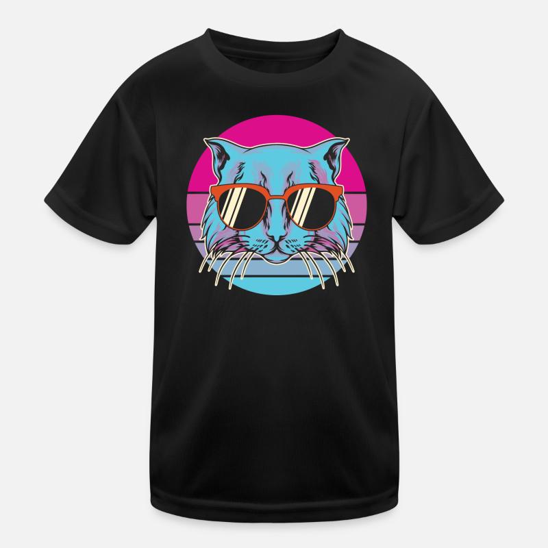 Katze, Katze also, ich liebe Katzen Kinder Funktions-T-Shirt