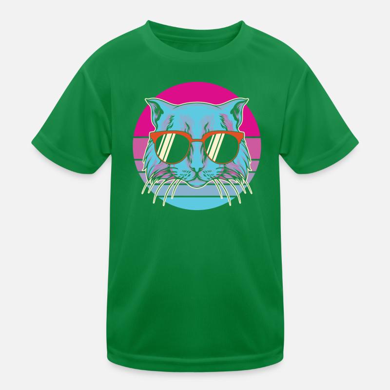 chat, chat alors, j'aime les chats T-shirt sport Enfant