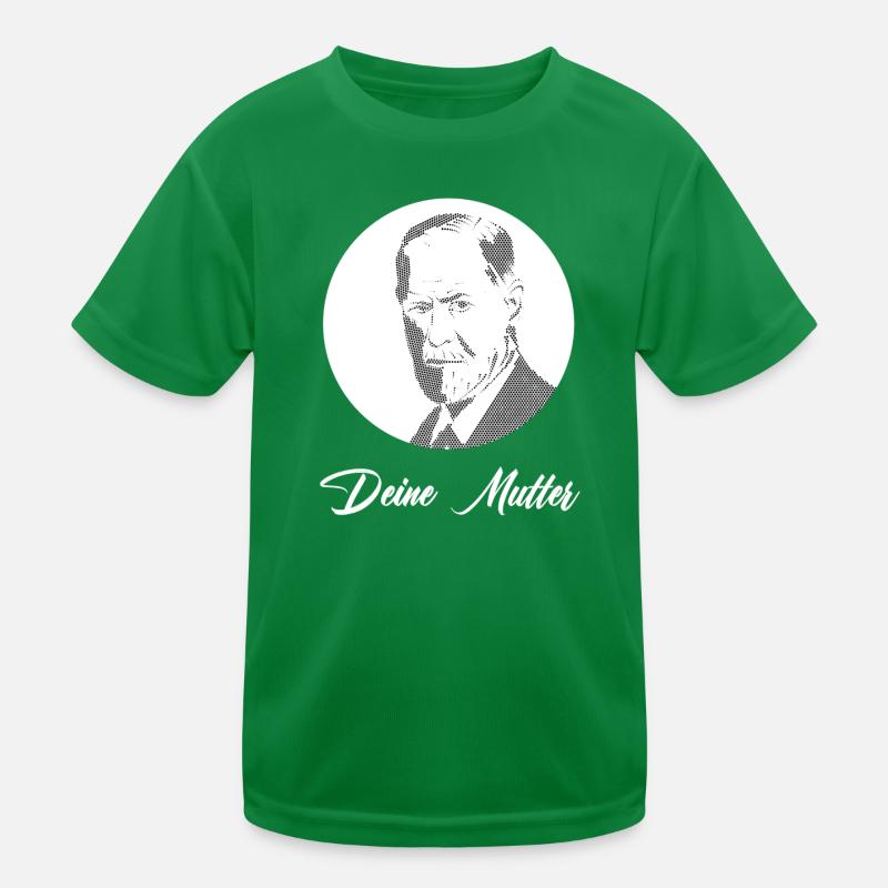 Deine Mutter Kinder Funktions-T-Shirt