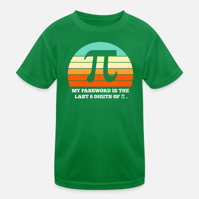 pi, maths, mathématiques T-shirt sport Enfant