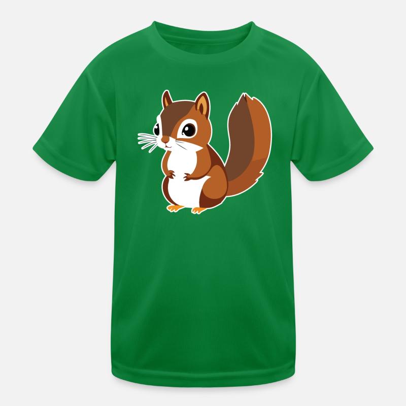 Squirrel Kids Functional T-Shirt