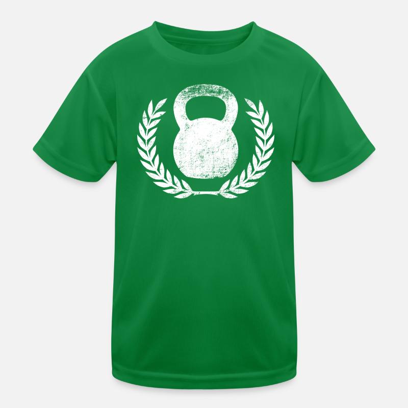 Kettlebell T-shirt sport Enfant