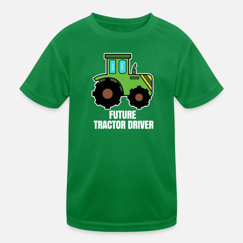 Déclaration sur les machines agricoles pour véhicules Constructeur de tracteurs T-shirt sport Enfant
