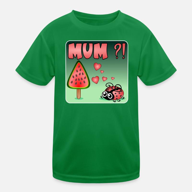 Watermelon BUG Kids Functional T-Shirt