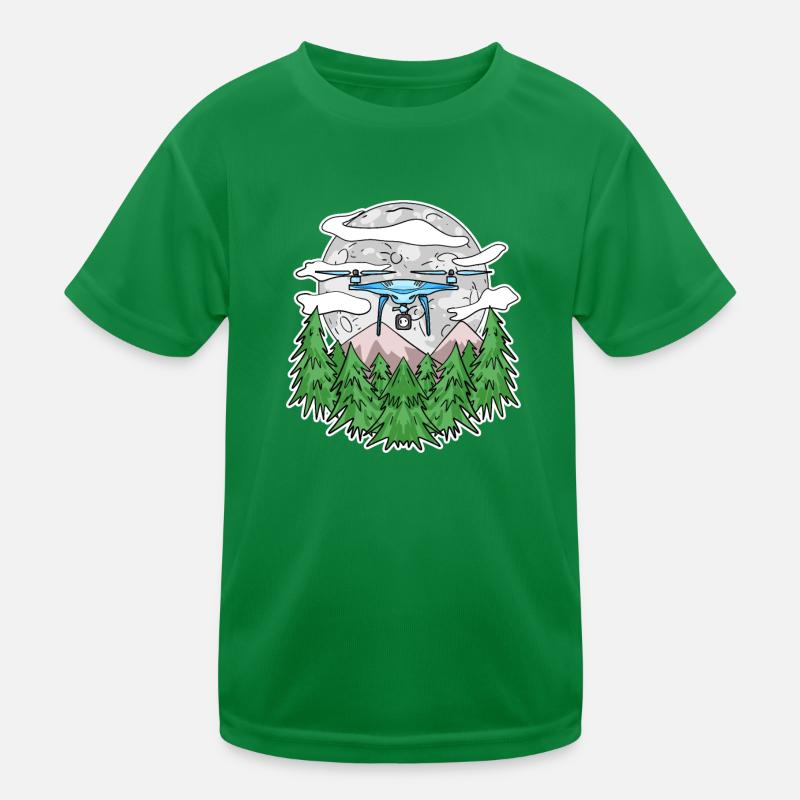 Drone Kids Functional T-Shirt