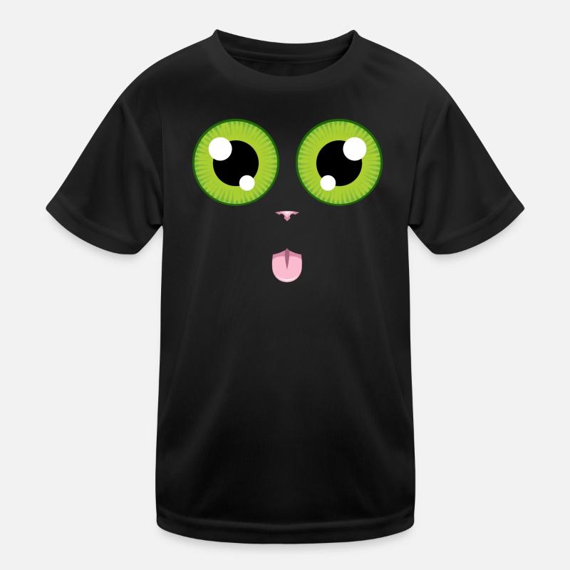 La langue au chat T-shirt sport Enfant