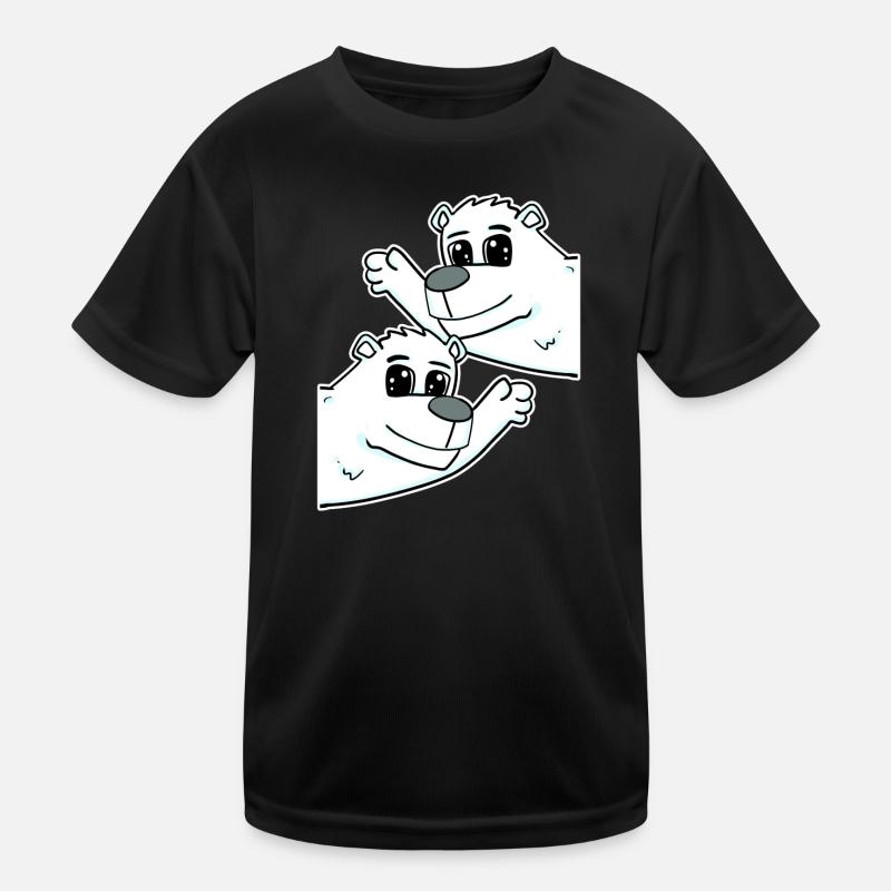 Polar Bear Polar Bear Kids Functional T-Shirt
