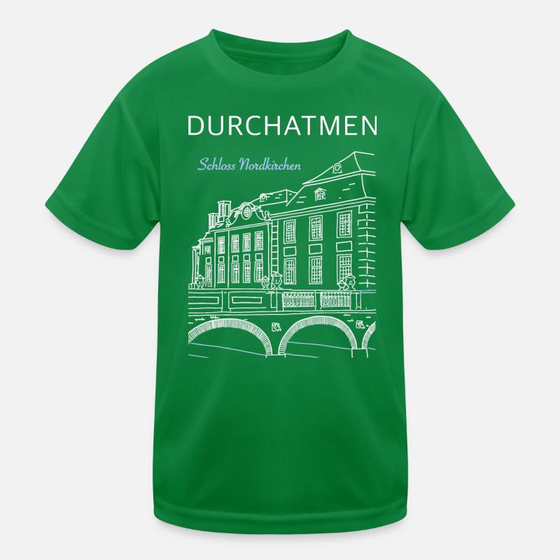 Schloss Nordkirchen, Durchatmen Kinder Funktions-T-Shirt