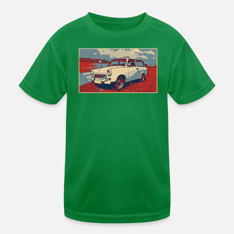 Trabant DDR Kinder Funktions-T-Shirt