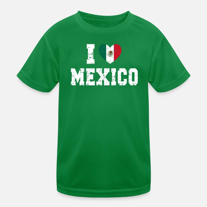 Mexico Kids Functional T-Shirt