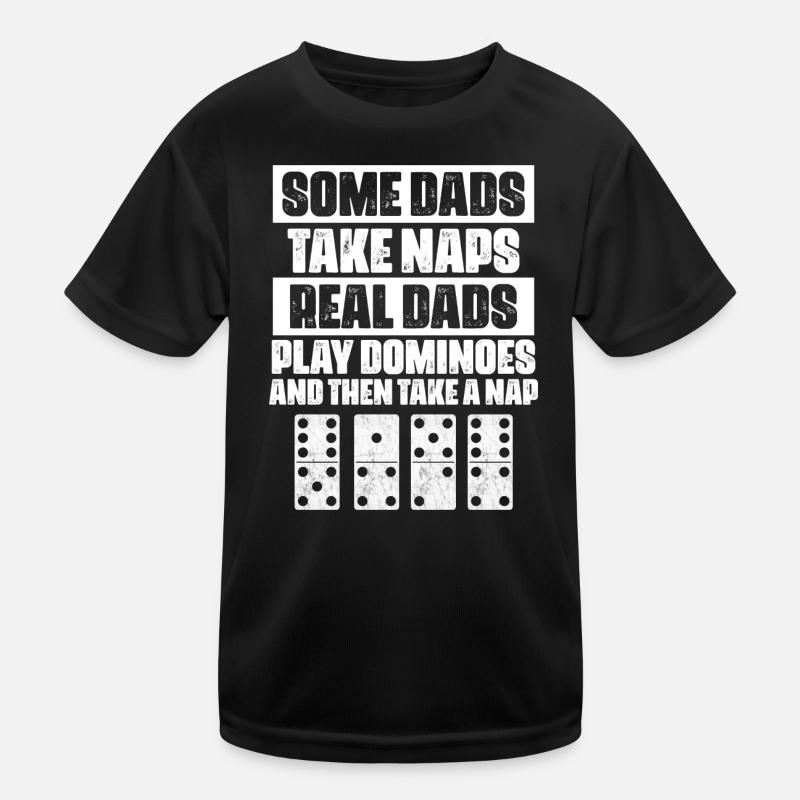 Domino Design Kinder Funktions-T-Shirt