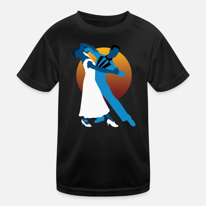 Waltz dancers Kids Functional T-Shirt