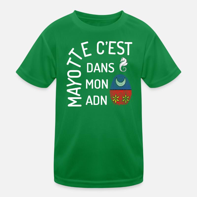 T SHIRT MAYOTTE C'EST DANS MON ADN T-shirt sport Enfant