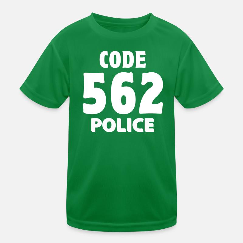 562, Polizei, Ich bin Polizist Kinder Funktions-T-Shirt