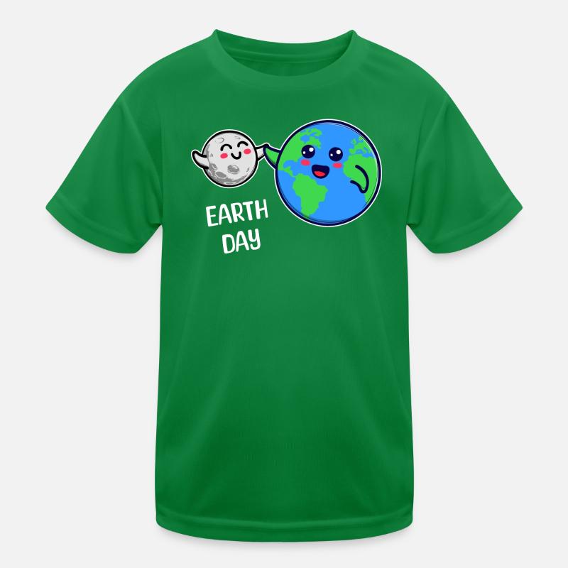 Mutter Erde Umwelt Umweltfreundlich Statement Kinder Funktions-T-Shirt