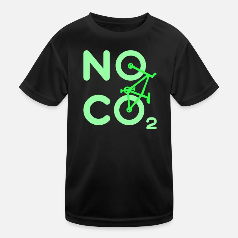 Environmentalist Co2 Environmental Statement Earth Nature Kids Functional T-Shirt