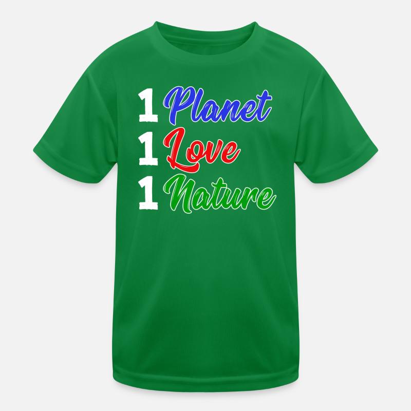 Mutter Erde Planet Natur Statement Naturschutz Kinder Funktions-T-Shirt