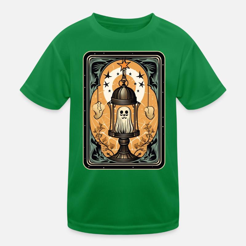 Fantôme dans une cage Cage de Tarot T-shirt sport Enfant