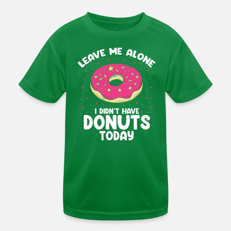 Design de beignets « Leave me alone » T-shirt sport Enfant