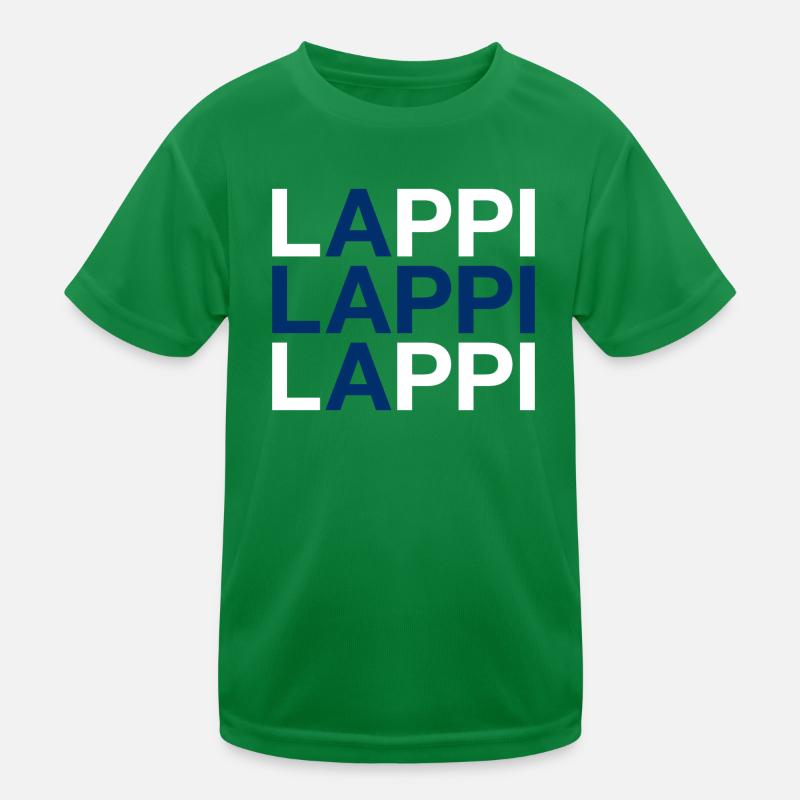 LAPPI Finlande Suomi Finlande Drapeau T-shirt sport Enfant