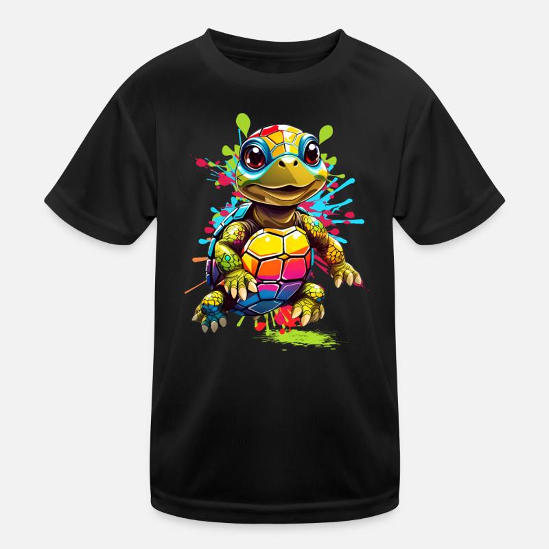 Turtle Kids Functional T-Shirt