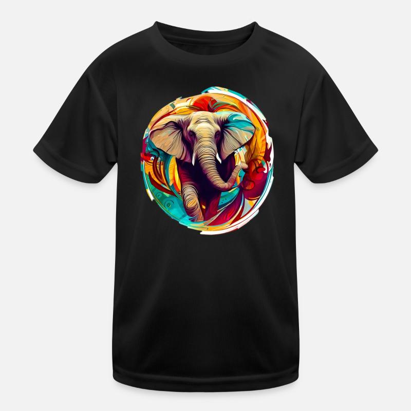Elephant Kids Functional T-Shirt