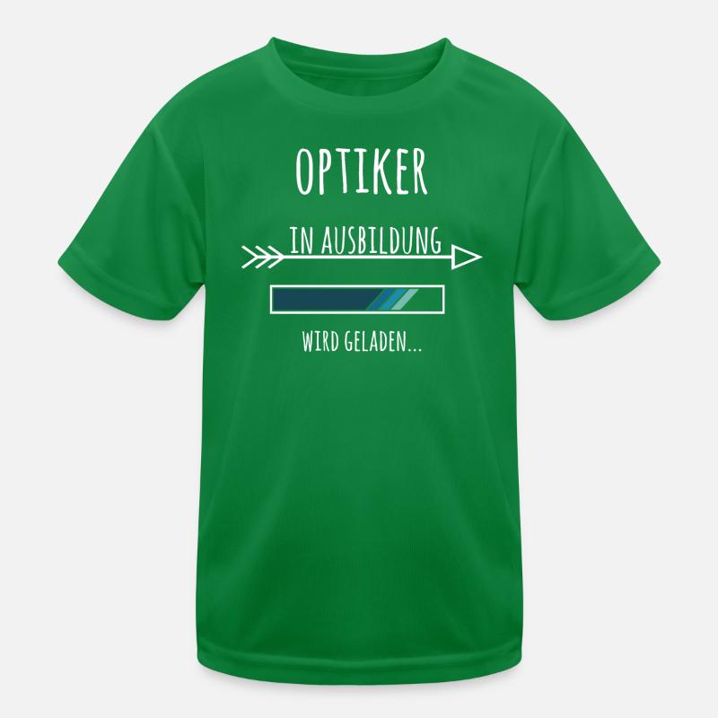 Ausbildung Optiker Beruf Kinder Funktions-T-Shirt