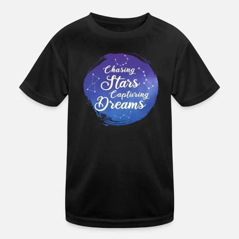 Chasse aux étoiles qui rêvent T-shirt sport Enfant