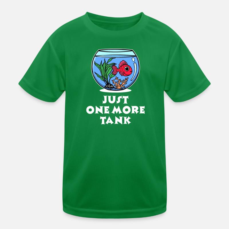 Déclaration de l’aquarium Puffer Fish Animaux de compagnie T-shirt sport Enfant