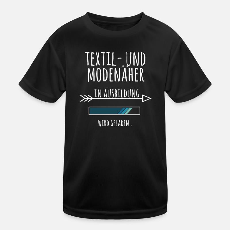 Textil und Modenäher Ausbildung Beruf Geschenk Kinder Funktions-T-Shirt