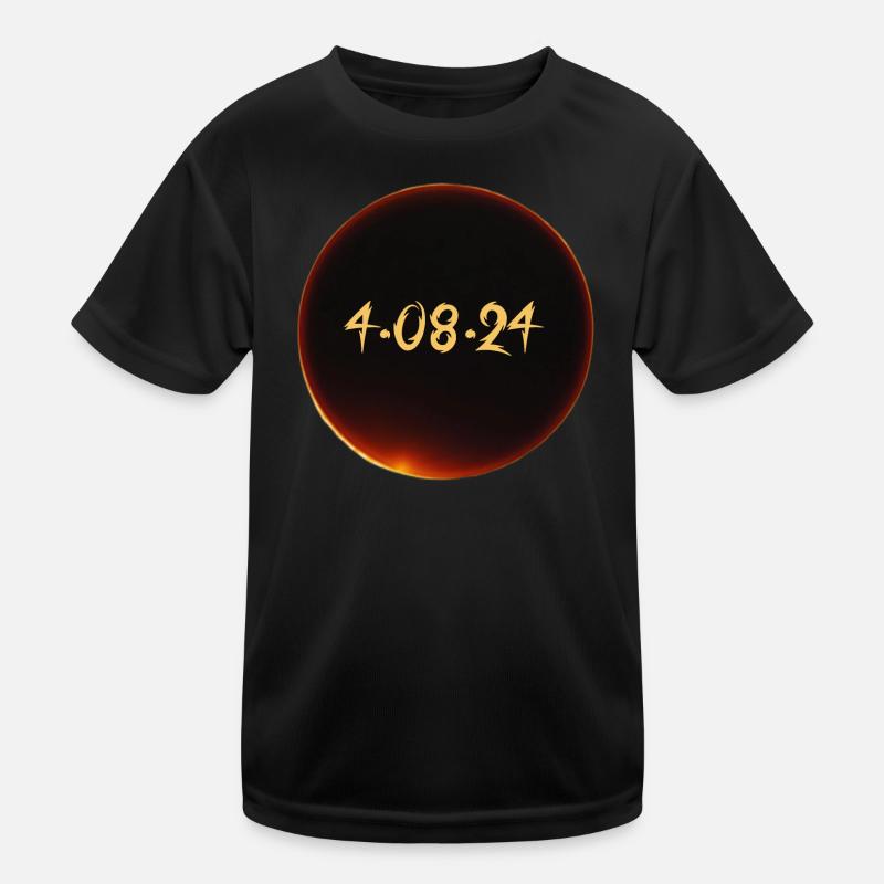 Eclipse de Soleil 2024 T-shirt sport Enfant
