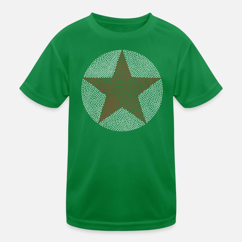 stern im kreis Kinder Funktions-T-Shirt