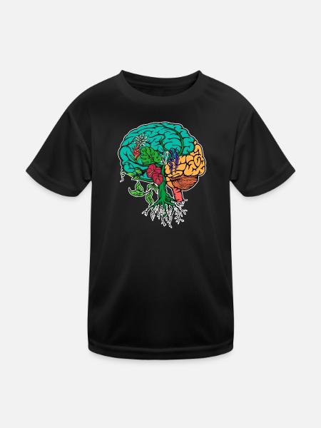 Nachhaltigkeit Umwelt Umweltschützer Baum Erde - Kinder Funktions-T-Shirt - Schwarz - Vorne