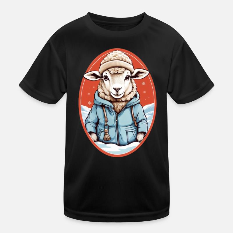 Sweet Sheep Kids Functional T-Shirt