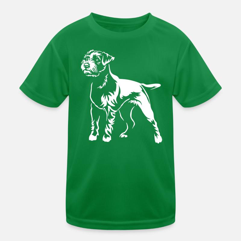 Parson Russell Terrier "BlackEdition" Kids Functional T-Shirt