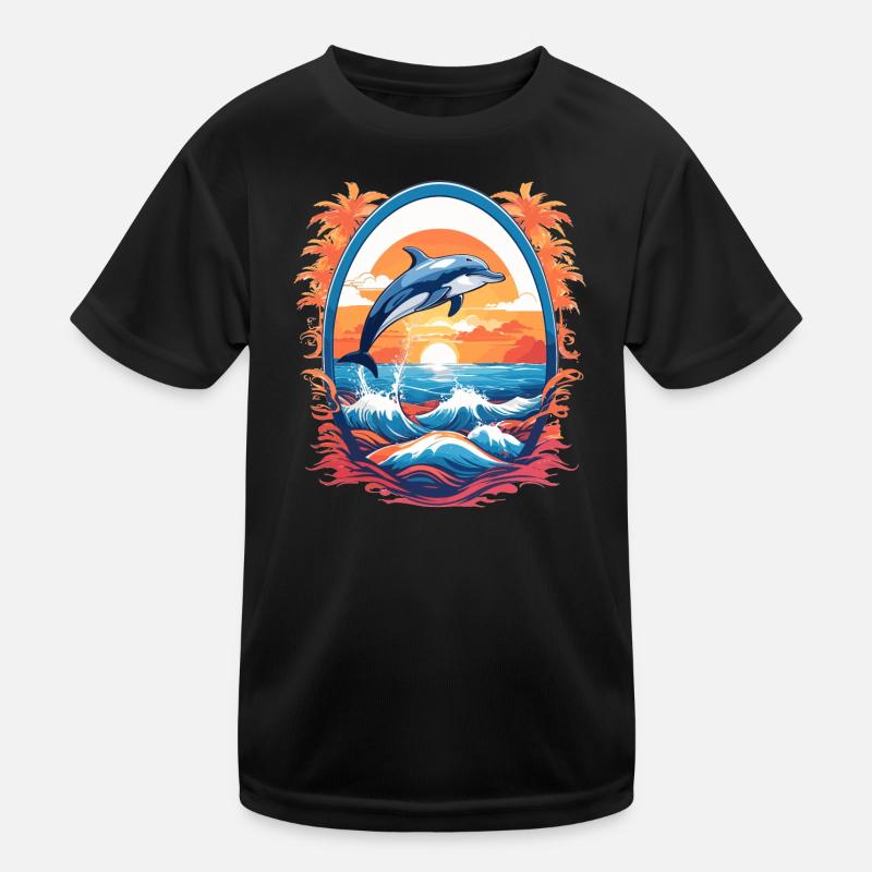 Dauphin T-shirt sport Enfant