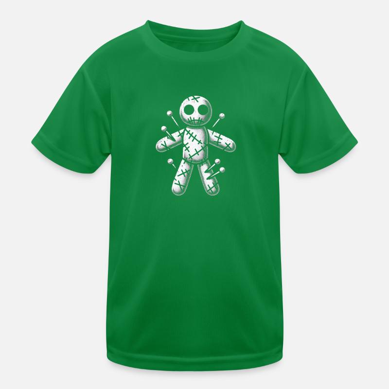 Voodoo Doll Kids Functional T-Shirt
