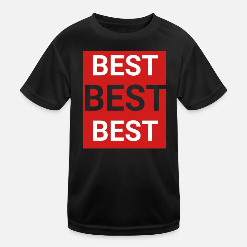 Bester Kinder Funktions-T-Shirt