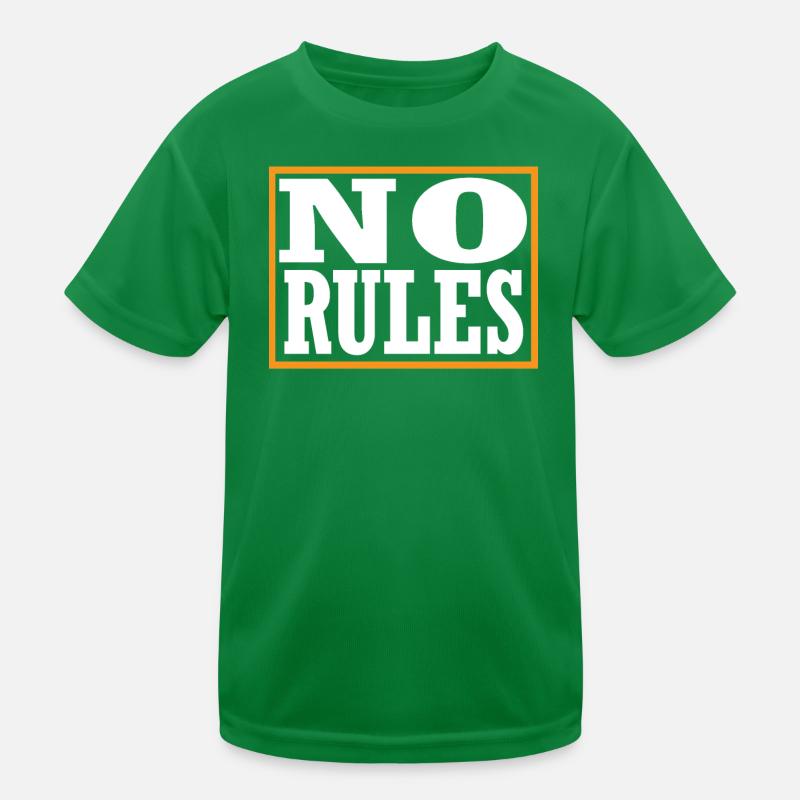 No Rules Kids Functional T-Shirt