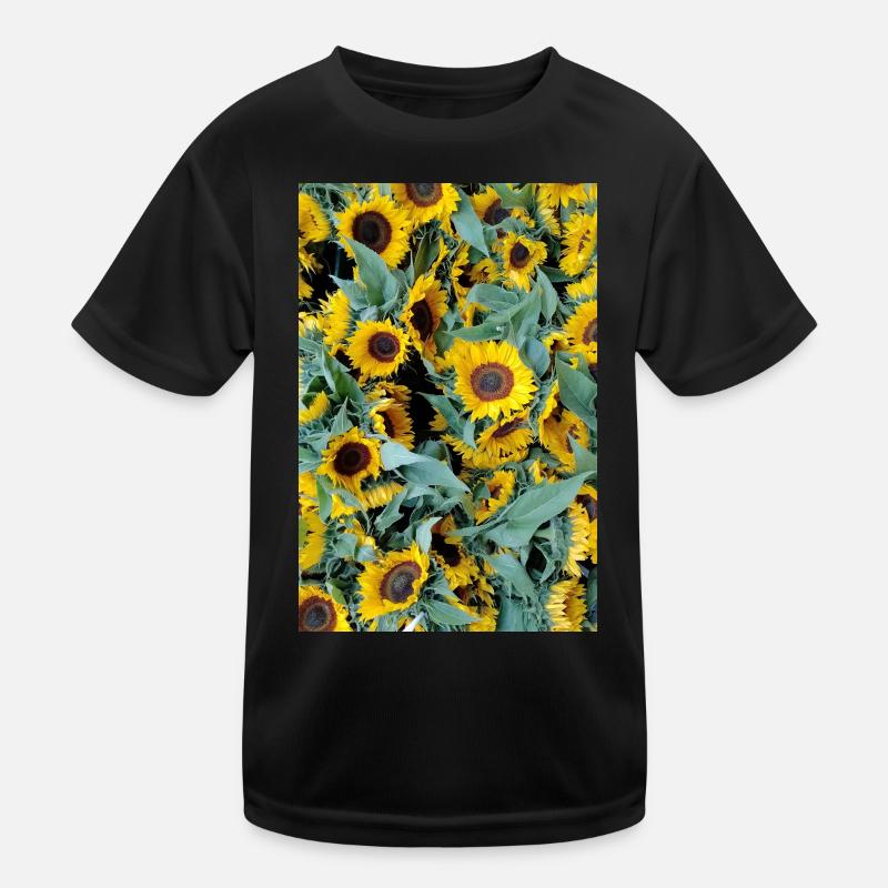 SONNENBLUMENSTIMMUNG Kinder Funktions-T-Shirt