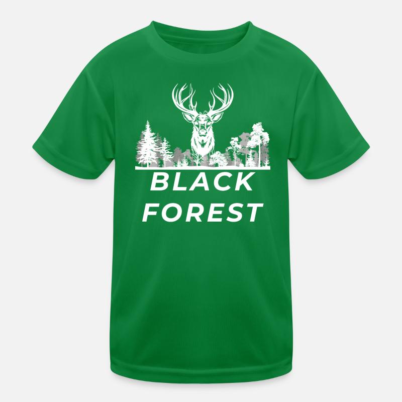 Black Forest Kinder Funktions-T-Shirt