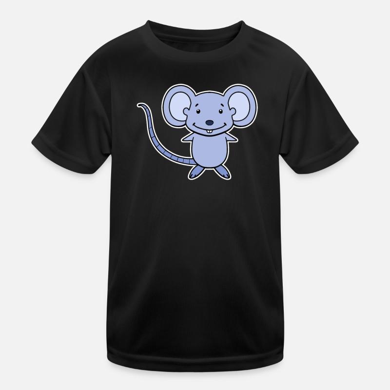 Mouse Cartoon Kids Functional T-Shirt